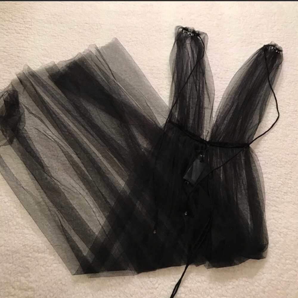 Victoria’s Secret tulle lingerie gown